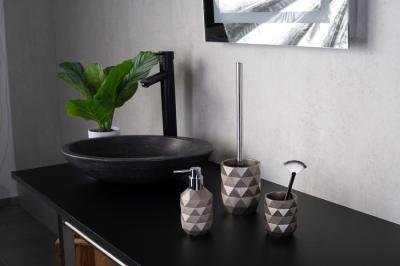 Ерш туалетный RIDDER Joyce серый металлик