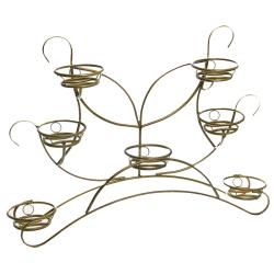 (АКЦИЯ) Подставка на 7 цветов Мышка (830*1170мм) бронз.антик /ХТ8068/Ярмарка-Тверь/