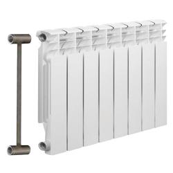 Радиатор биметаллический SOLUR В 500*80 мм 8 секции