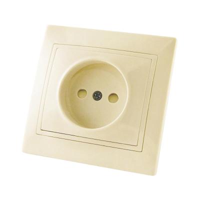 Розетка сетевая TDM Таймыр слоновая кость