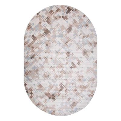 Ковер MIRANDA D958 овал CREAM размер 1 x 2 м