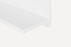 Полка Нордик-2 Light (цв. корпуса белая шагрень, цв. фасада белая шагрень)/ДИВАН.РУ-мебель