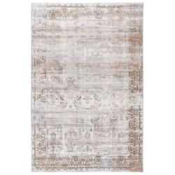 Ковер БЕЛЛА D008A - CREAM SHIRINK / VIZON FDY прямоугольник размер 0,8*1,5 м