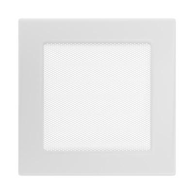 Решетка каминная KRATKI белый 170*170 мм