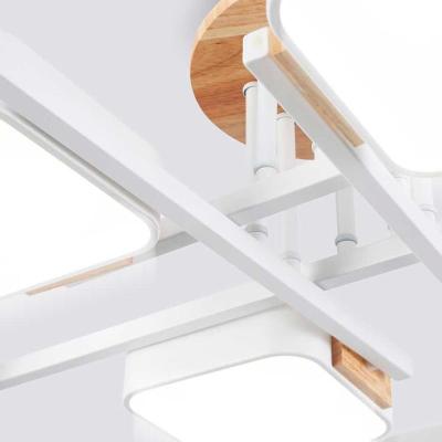 Люстра AMBRELLA Comfort FL4888/8 WH/WD Белый