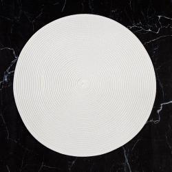 Салфетка подстановочная ДОЛЯНА Лофт белый 38 см 4 шт