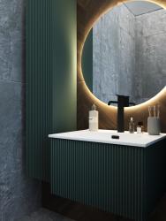 Тумба с раковиной LA FENICE Terra 60 серо-зеленый 