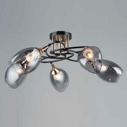 Люстра ЛАЙТ СФЕРА 5032/5 Coffee+FGD Кофе, золото