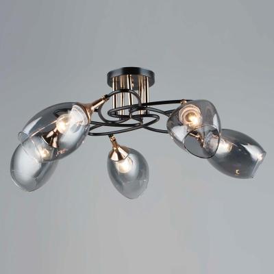 Люстра ЛАЙТ СФЕРА 5032/5 Coffee+FGD Кофе, золото