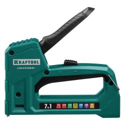 Пистолет скобозабивной KRAFTOOL Universal 7 в 1 тип 53 тип 140 31524