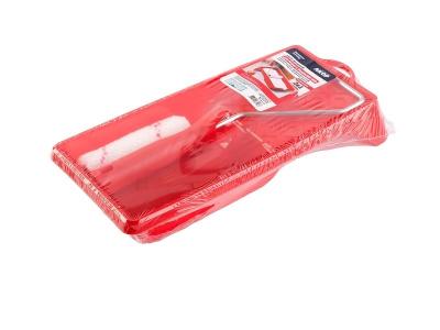 Набор малярный АКОР валик полиэстер 110 мм с ванночкой 56330110