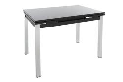 Стол АВРОРА Шанхай Белый/Белый/Черный