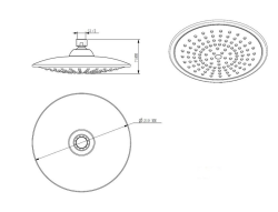 Верхний душ D&K DC1004859 