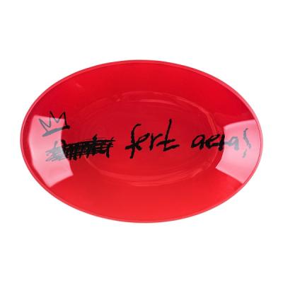 Мыльница MOROSHKA Graffity красный