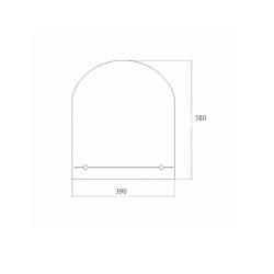 Зеркало SILVER MIRRORS Арка 39*58 см