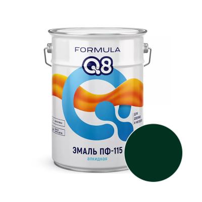 Эмаль FORMULA Q8 ПФ-115 Зеленый 20 кг