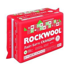 Минеральный утеплитель ROCKWOOL Лайт баттс скандик 50 мм