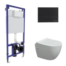 Комплект инсталляция с унитазом BERGES Novum 525 L5 Okus 043280