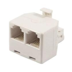 Двойник телефонный штекер 6Р4С