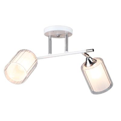 Люстра ЛАЙТ СФЕРА 6407/2 WT+CR Белый