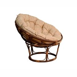 Кресло садовое BIGARDEN Papasan Коричневый 105*105*750 мм