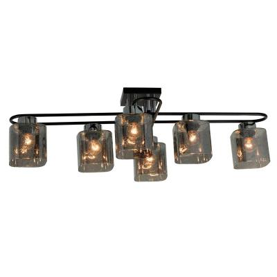 Люстра ЛАЙТ СФЕРА 07380/6 Black+chrome Черный