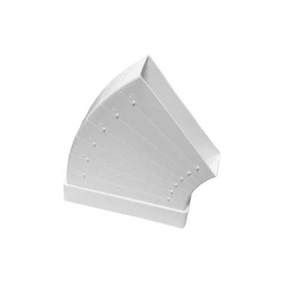 Колено плоское разноугловое ERA 620КРП пластмассовое