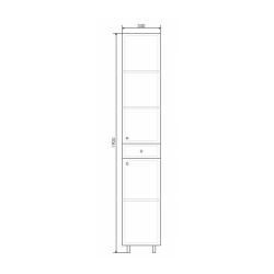 Пенал COMFORTY Сочи 35*190 см