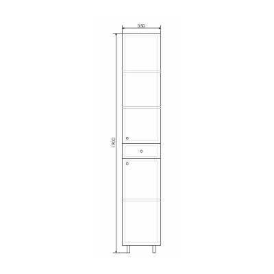 Пенал COMFORTY Сочи 35*190 см