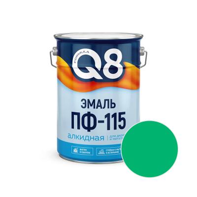Эмаль FORMULA Q8 ПФ-115 Салатный 20 кг