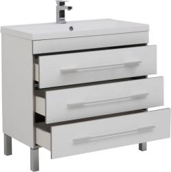 Тумба с раковиной AQUANET Верона New 90 ящики