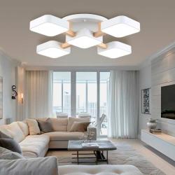 Люстра AMBRELLA Comfort FL4881/5 WH/WD Белый