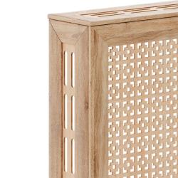 Экран для радиатора 120*60см, Дамаско Дуб Сонома, STELLA