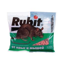 Средство от грызунов РОСТИ Rubit зоокумарин 100 г