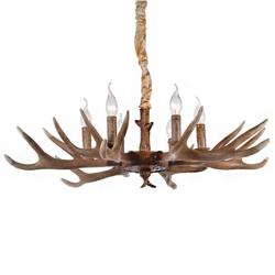 Люстра ЛАЙТ СФЕРА AMD-1714/6 ATQ Коричневый