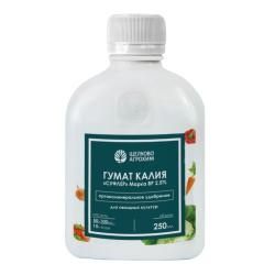 Удобрение органоминеральное ЩЕЛКОВО АГРОХИМ Гумат калия суфлер для овощных культур 250 мл