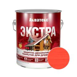 Декоративный антисептик АКВАТЕКС Экстра Рябина 2,7 л