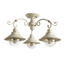 Люстра ARTE LAMP Grazioso A4577PL-3WG Белый, золото