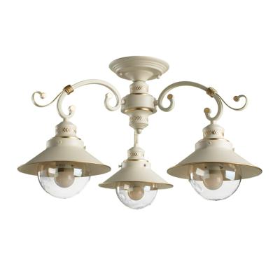 Люстра ARTE LAMP Grazioso A4577PL-3WG Белый, золото