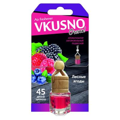 Ароматизатор автомобильный FRESHKO Vkusno лесные ягоды AR1VB004