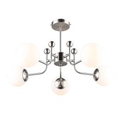Люстра ЛАЙТ СФЕРА 7039/5 SN Сатин