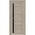 Дверное полотно LIST L-13 грей остекленное 2000*800 мм