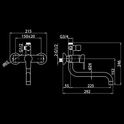Душевая система ELGHANSA 2306683-2L Set-29
