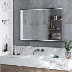 Зеркало КОНТИНЕНТ Stage Black Led 100*70