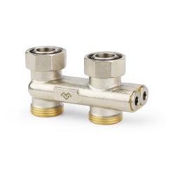 Узел нижнего подключения VARMEGA прямой перекрестный 3/4*3/4" EK НР-ВР