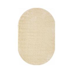 Ковер SHAGGY ULTRA s600 CREAM овал размер 0,8*1,5 м