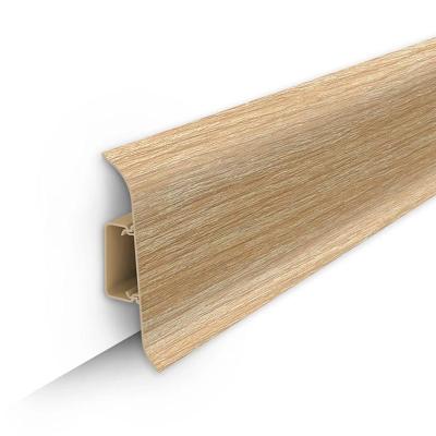 Плинтус пластиковый ИДЕАЛ Классик 218 Дуб европейский 2200*70*22 мм