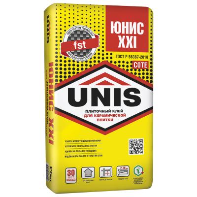 Плиточный клей UNIS XXI 25 кг