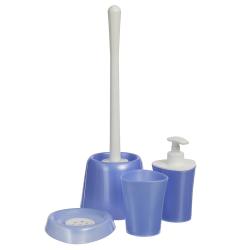 Стакан для зубной пасты VANSTORE Smile голубой