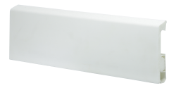 Плинтус WIMAR Quadro pro HDPS 001 Белый 2000*80*15 мм